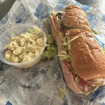Port of Subs - Classic Sub #1 with Potato Salad - Sandwiches Near Me - Bend, Oregon Port of Subs - Classic Sub #1 with Potato Salad - Sandwiches Near Me - Bend, Oregon