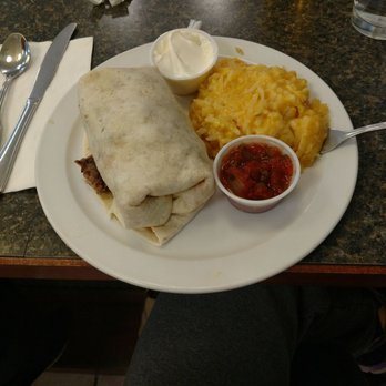 Anne's Kitchen - Southern Style - Breakfast burrito with casserole potatoes - Southern Near Me - Powell, Ohio Anne's Kitchen - Southern Style - Breakfast burrito with casserole potatoes - Southern Near Me - Powell, Ohio
