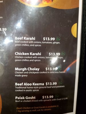 Menu photo 1 Raja Foods Edmonton, AB