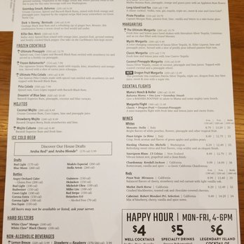 Bahama Breeze - Updated menu (2) during Covid-19. 8-21-20 - Seafood Near Me - Sanford, Florida Bahama Breeze - Updated menu (2) during Covid-19. 8-21-20 - Seafood Near Me - Sanford, Florida