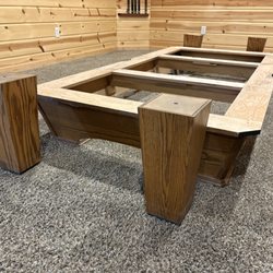 Billy Yards Billiards - Base & Legs Disassembled