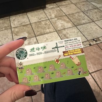 Trinitea Tea - Boba rewards - Coffee & Tea Near Me - San Diego, California