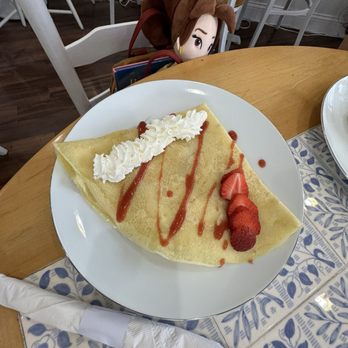 Nelikona Cafe - Strawberry crepe - Themed Cafes Near Me - Palatine, Illinois Nelikona Cafe - Strawberry crepe - Themed Cafes Near Me - Palatine, Illinois