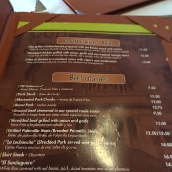 Malanga Cuban Cafe - Entree page - Cuban Near Me - Pinecrest, Florida