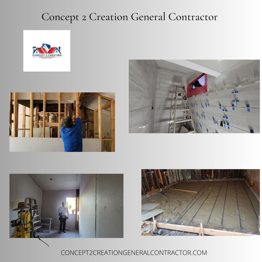 Slide of Concept 2 Creation General Contractor
