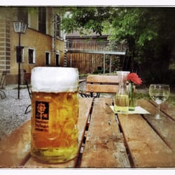 Beim Dorfwirt - Die umgebung passt ;-)
