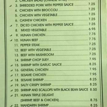 Oriental Gardens - Lunch special page - Chinese Near Me - Humble, Texas