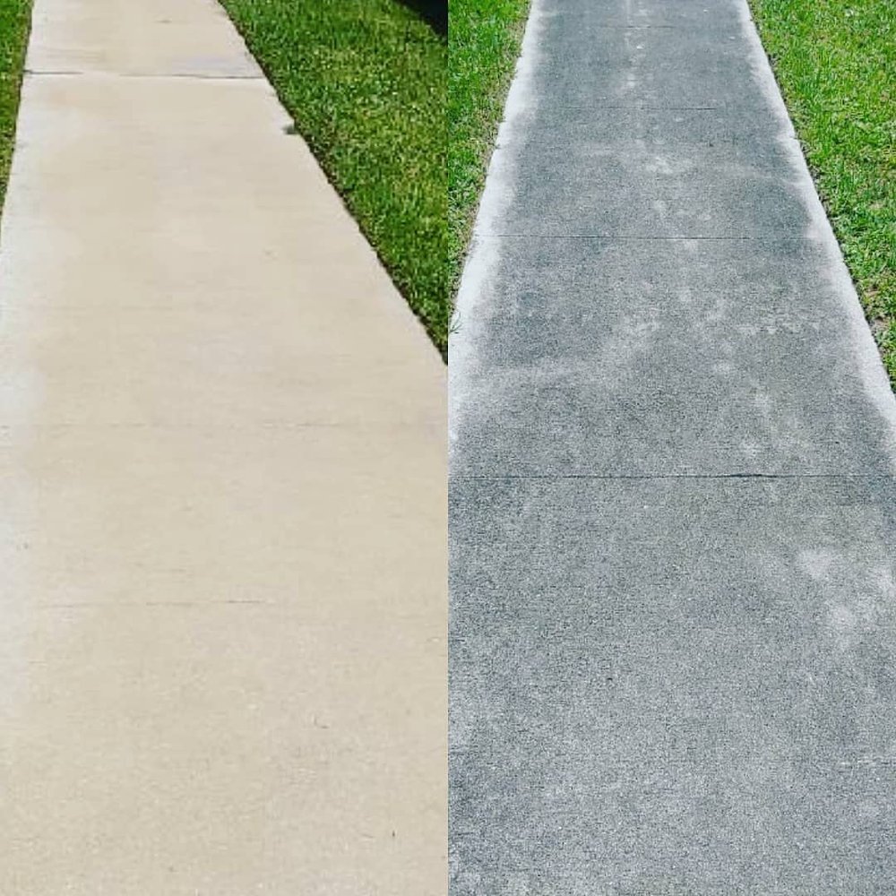Slide of Pure Flow Soft Wash and Pressure Washing