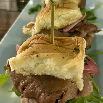 Plank - Prime Rib Sliders- NEW- - Bowling Near Me - Oakland, California Plank - Prime Rib Sliders- NEW- - Bowling Near Me - Oakland, California