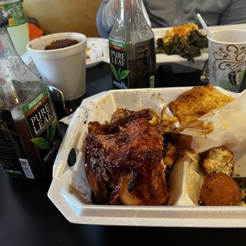 Henri's Hotts Barbeque - 1/2 BBQ or JERK CHICKEN, CORN PUDDING, Hush Puppy - Barbeque Near Me - Hammonton, New Jersey Henri's Hotts Barbeque - 1/2 BBQ or JERK CHICKEN, CORN PUDDING, Hush Puppy - Barbeque Near Me - Hammonton, New Jersey