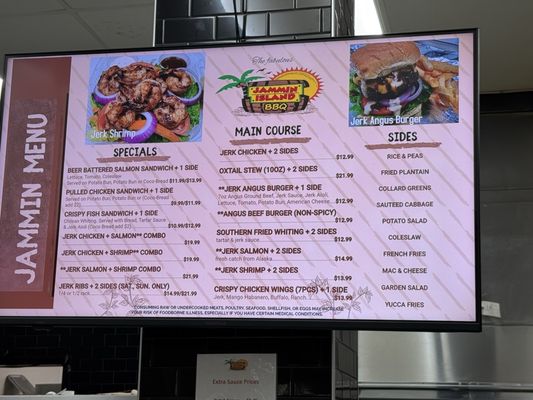 Menu photo 1 Jammin Island BBQ Springfield, VA