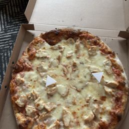 Extra cheese and chicken