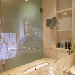 Tv in the mirror