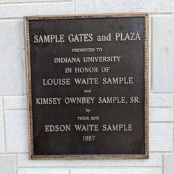 Indiana University Sample Gates - Indiana University Sample Gates, Bloomington