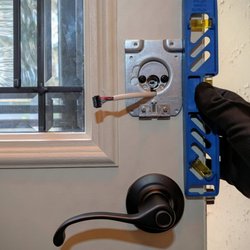 MassBay Lock & Key - Electronic Keypad Deadbolt Installation in Boston (Brighton)