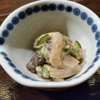 Q Restaurant - This jelly fish with mushrooms was part of the 70% I enjoyed from the omakase. - Japanese Near Me - Los Angeles, California