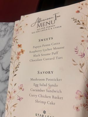 Menu photo 6 Star Leaf Orange, CA