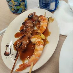 Dasiwa Lunch Express - Chicken and shrimp skewers