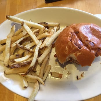 Butterjoint - The "fancy burger." Really a disappointing patty. The fries were good though... - Bars Near Me - Pittsburgh, Pennsylvania