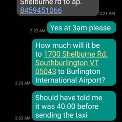 Blazer Transportation Group - Overcharged for 5milea