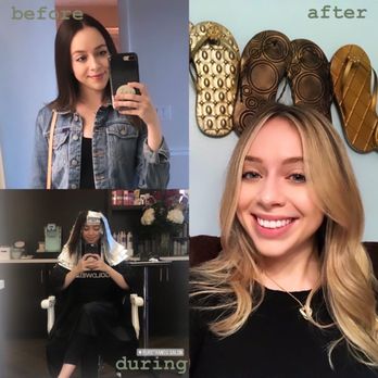 Pūrstrands Salon - Before during and after shot of my hair:) - Hair Salons Near Me - Boca Raton, Florida Pūrstrands Salon - Before during and after shot of my hair:) - Hair Salons Near Me - Boca Raton, Florida