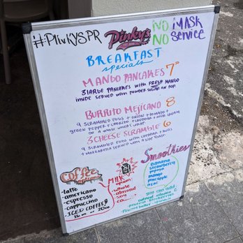Pinky’s - Pinky's 3/20/21 - Breakfast & Brunch Near Me - San Juan, Puerto Rico