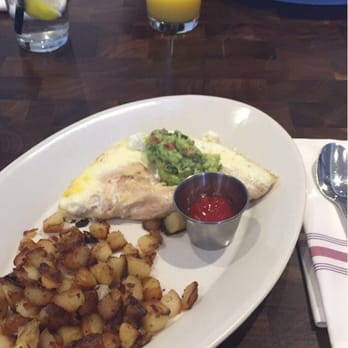 The Henry - Egg white turkey omelette with feta and crushed avocado. Everyone go try it!! - New American Near Me - Phoenix, Arizona
