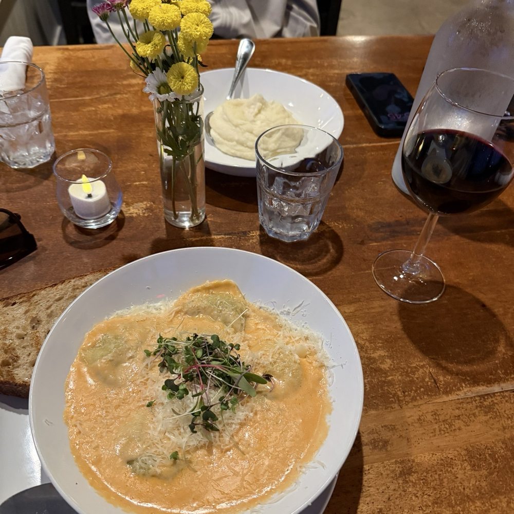 Lemon Grove Bistro - Wild mushroom ravioli with vodka sauce - American Near Me - Lemon Grove, California Lemon Grove Bistro - Wild mushroom ravioli with vodka sauce - American Near Me - Lemon Grove, California