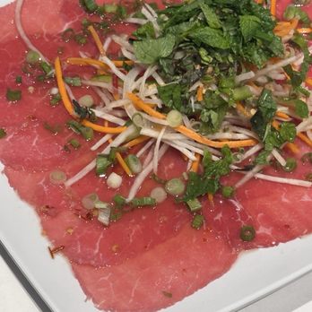Anh Hong - Beef carpaccio - Vietnamese Near Me - San Francisco, California Anh Hong - Beef carpaccio - Vietnamese Near Me - San Francisco, California