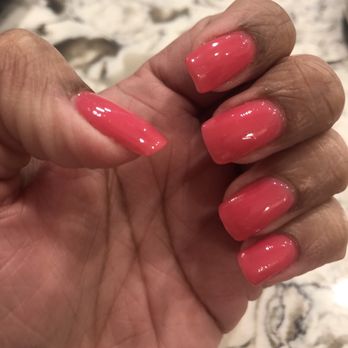 Sunny Top Nail Salon - Powder manicure done yesterday. - Nail Salons Near Me - Staten Island, New York Sunny Top Nail Salon - Powder manicure done yesterday. - Nail Salons Near Me - Staten Island, New York