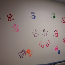 Occupational & Hand Therapy Specialists - Our patients leave their mark on our hand wall.