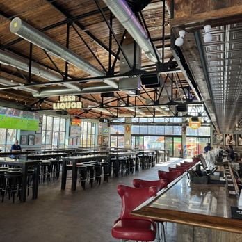 Little Woodrow's EaDo - the inside of a restaurant - Sports Bars Near Me - Houston, Texas