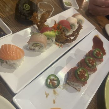 Sushi OK - Rainbow spider and Crispy rice tuna - Sushi Bars Near Me - Riverside, California Sushi OK - Rainbow spider and Crispy rice tuna - Sushi Bars Near Me - Riverside, California