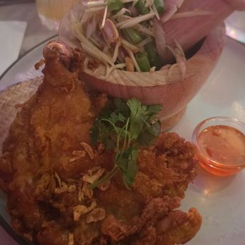 Son and Garden - Spicy Thai fried chicken with papaya salad was my order and I loved it. - Breakfast & Brunch Near Me - San Francisco, California