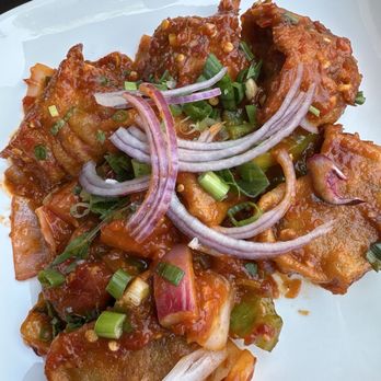 Urban Momo - Chicken momo chili dumplings - Himalayan/Nepalese Near Me - San Mateo, California