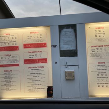 Welch's Dairy Cream - Drive-thru menu - Ice Cream & Frozen Yogurt Near Me - Norton, Ohio