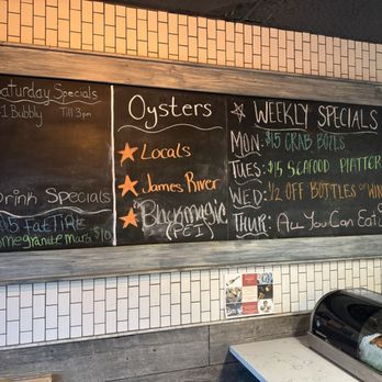 Pier 41 - Weekly specials board - Seafood Near Me - Mount Pleasant, South Carolina