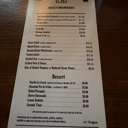 Menu Menu