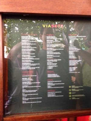 Menu photo 8 Via Sete Rio de Janeiro, RJ Menu photo 8 Via Sete Rio de Janeiro, RJ