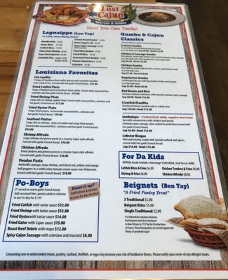 Menu photo 5 The Lost Cajun Frisco, CO Menu photo 5 The Lost Cajun Frisco, CO