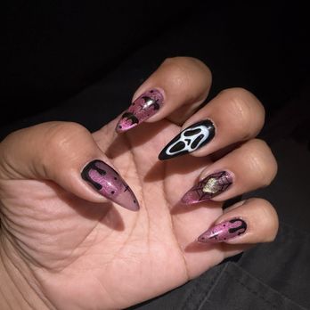 KK Nails Covina - Gel-x full set Halloween nails - Nail Salons Near Me - Covina, California KK Nails Covina - Gel-x full set Halloween nails - Nail Salons Near Me - Covina, California