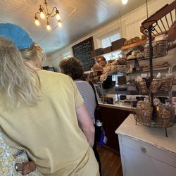 Brickmaiden Breads - Bit of a line, if you don't all fit inside, wait outside