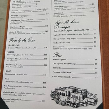 The Anderson Paso - Menu - Venues & Event Spaces Near Me - Paso Robles, California