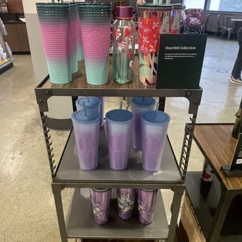 Starbucks - love their cups...see the one with the heart topper...it's the only location I saw it at - Coffee & Tea Near Me - Honolulu, Hawaii