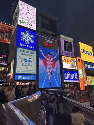 Glico Sign Dotonbori by null