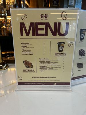 Menu photo 7 Di Di Coffee Houston, TX