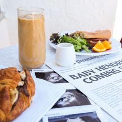 Le Petit Paris - Banana and Nutella croissant  Le Germain