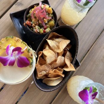 Zanzibar - Grilled Pineapple Salsa - Tiki Bars Near Me - Austin, Texas Zanzibar - Grilled Pineapple Salsa - Tiki Bars Near Me - Austin, Texas