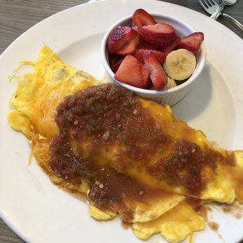 Pacific Southern - Creole omelette and a fruit cup - Southern Near Me - Tacoma, Washington