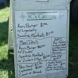 The menu sign needs a good cleaning for sure. The menu sign needs a good cleaning for sure.